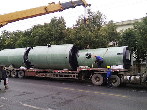 寧波玻璃鋼泵站