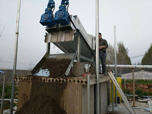定西車載疊螺式污泥脫水機