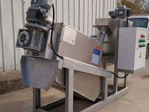 赤峰移動疊螺式污泥脫水機
